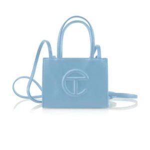 Pool Blue Small Telfar Bag